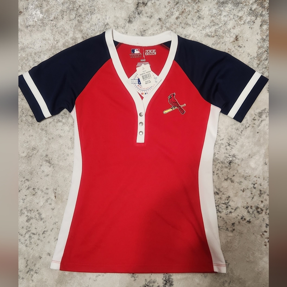 Women Saint Louis Cardinals Shirt Size Medium